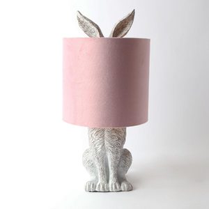 Lighting: Bunny Lamp - Stone/Blush (43cm)