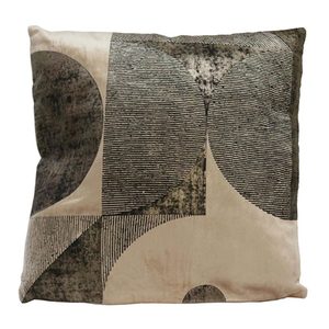 Abstract Velvet Cushion (50cm)