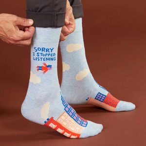 Men's Socks - Sorry I Stopped Listening