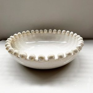 Favourite Things: Terracotta Bobble Bowl - Ivory