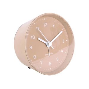 Earthy Tones: Cone Alarm Clock - Sand Brown