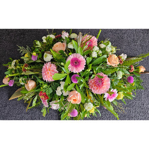 Full Casket Spray - Pastel Kora Floral Boutique