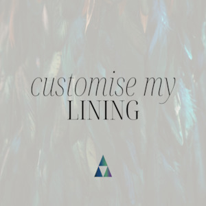 Korowai Accessories: Lining Customisation