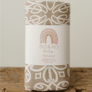 Bo & Ko Te Pātiki Pēpi Wrap