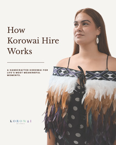 Contemporary Māori Korowai Hire