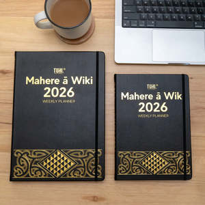 Stationery: 2026 Mahere ā Wiki Weekly Planner