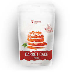 Products: Premix Carrot Cake for dogs