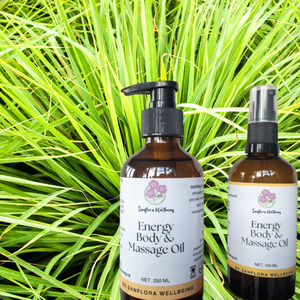 ENERGY Body & Massage Oil, uplifting & refreshing Sanflora Wellbeing