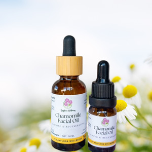 Chamomile Facial Oil for sensitive skin Sanflora Wellbeing