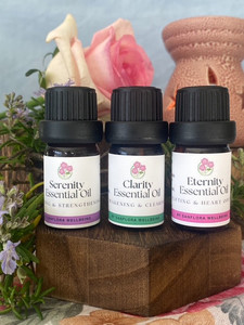 Products: Rose Essential Oil Gift Set, soulful blends with Rose Essential Oil Sanflora Wellbeing