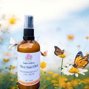 Products: After Sun Elixir Body Gel Cream Sanflora Wellbeing