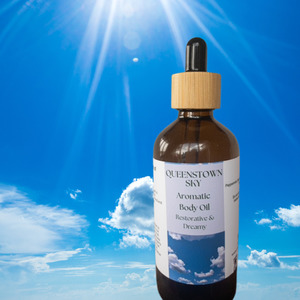 Aromatic Body Oil Queenstown Sky Sanflora Wellbeing