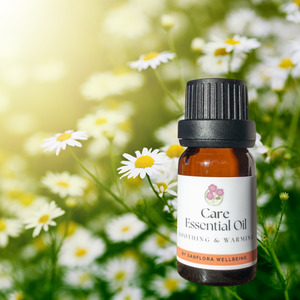 Products: CARE Essential Oil, soothing & warming Sanflora Wellbeing