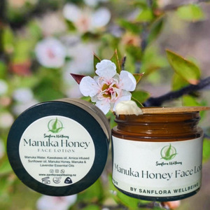 Products: Manuka Honey Face Lotion Sanflora Wellbeing