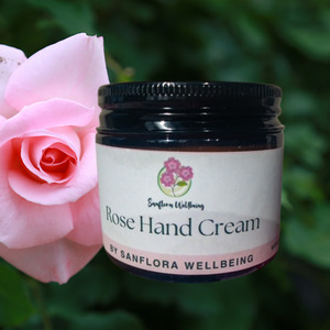 Products: Rose Hand Cream Sanflora Wellbeing
