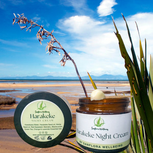 Harakeke Night Cream - Restorative Powerhouse Sanflora Wellbeing