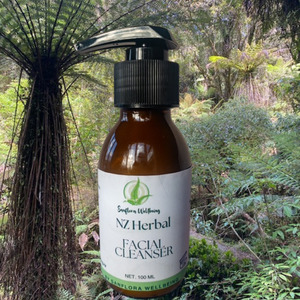 NZ Herbal Facial Cleanser Sanflora Wellbeing