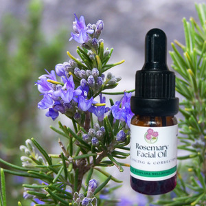 Products: Rosemary Facial Oil, for oily skin Sanflora Wellbeing