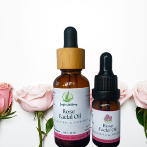 Products: Rose Facial Oil, for normal and combination skin Sanflora Wellbeing