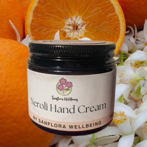 Products: Neroli Hand Cream Sanflora Wellbeing