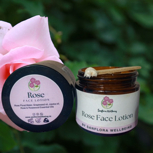 Rose Face Lotion Sanflora Wellbeing
