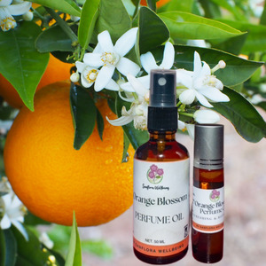 Products: ORANGE BLOSSOM - Perfume Oil, organic Sanflora Wellbeing