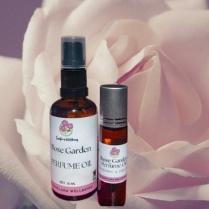 Products: ROSE GARDEN - Perfume Oil, organic Sanflora Wellbeing