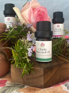 Products: Rose Essential Oil Blend - Clarity & Uplift Sanflora Wellbeing