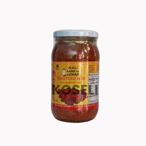 Dalla achar in oil