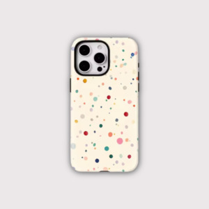 Pastel Range: Colourful Polka Dot Case with Magsafe for iPhone