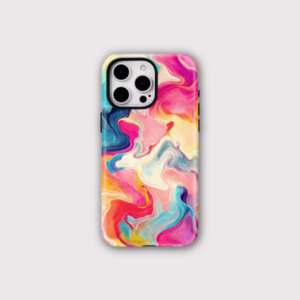 Colour Swirl iPhone 16 Case