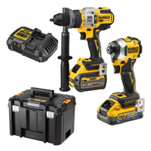 Products: Dewalt DCK2052H1T1-XE DEWALT 18V PREMIUM POWERSTACK TWIN – K Power Tools NZ