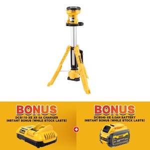 Dewalt DCL079-XJ 18V XR Li-Ion LED Tripod Light (Bare) – K Power Tools NZ