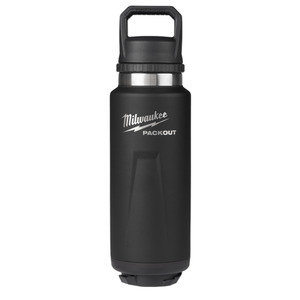 Products: Milwaukee 48228397B PACKOUT™ Bottle 1064ml (36oz) Chug Lid Black – K Power Tools NZ