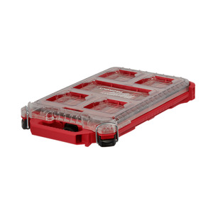 Products: Milwaukee 48228436 PACKOUT™ Low-Profile Compact Organiser – K Power Tools NZ