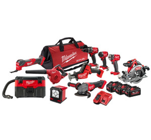 Products: Milwaukee M18FPP10C3603B M18 FUEL™ 10 PIECE POWER PACK 10C3 – K Power Tools NZ