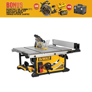 Dewalt DWE7491-XE Portable Table Saw 254mm (10″) 2000W – K Power Tools NZ