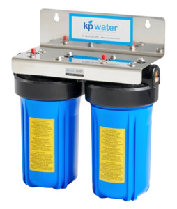 Water Filters: KP Water Dual 10" Filtration System
