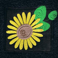 Products: Floral Patches Applique Machine Embroidery Design