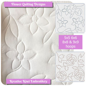Products: Flower Quilting Embroidery Designs