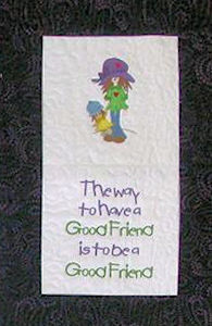 Products: Jaime Girl Filled Applique Machine Embroidery Design