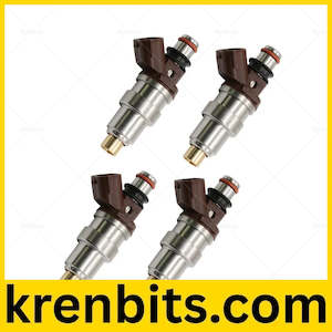 4PCS 23250-75050 FUEL INJECTORS Suitable FOR TOYOTA HILUX RZN 3RZFE 2.7L 4 CYL
