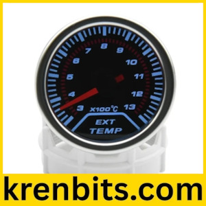EGT Guage 52mm w. Sensor