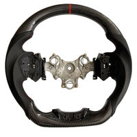 Isuzu D Max: Fit For Isuzu D-Max RG 3.0L Diesel 07/2020-2024 Carbon Fiber Steering Wheel Red Strip