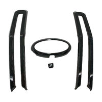 Ford Everest: NO Camera Hole Grille Insert Black Fit For Ford Everest 2022-ON