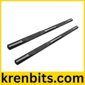 Nissan Navara NP300 2015-2020 Black Stainless Steel Running Boards