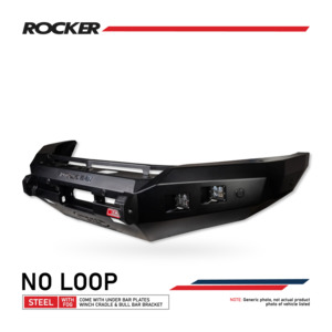 Ford Everest: MCC Rocker 078-01SQ No Loop Bull Bar - Ford Everest 2019-2022