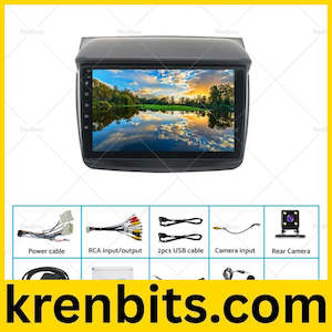 Triton: 16GB Car Radio Navi GPS BT Android Suitable For Mitsubishi Triton ML MN
