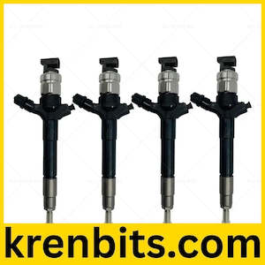 Triton: 4PCS 095000-9560 Fuel injector Suitable for Mitsubishi Triton Challenger 08-15
