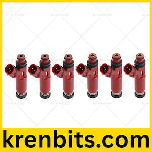 6PCS Fuel Injectors Suitable For Mitsubishi Pajero NM 6G74 3.5 V6 00-04 MD357267